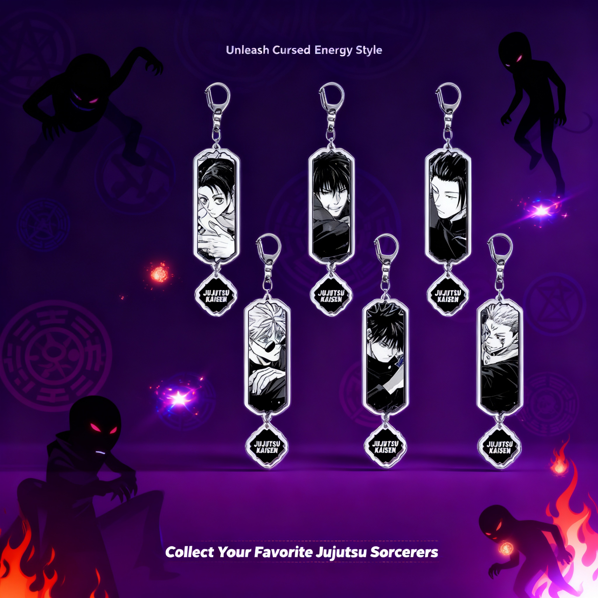 Anime Jujutsu Kaisen Merchandise - Jujutsu Kaisen Anime Keychain Yuji Itadori