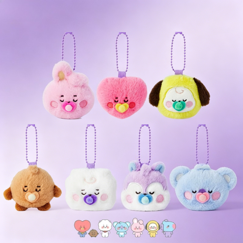 Anime Merchandise Usa - BT21 cartoon cute baby series plush