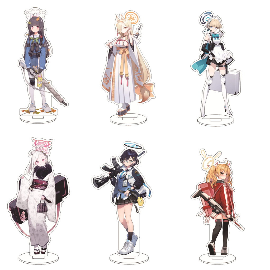 Anime Merchandise Accessories - 16CM Anime Blue Archive Sunaookami Shiroko