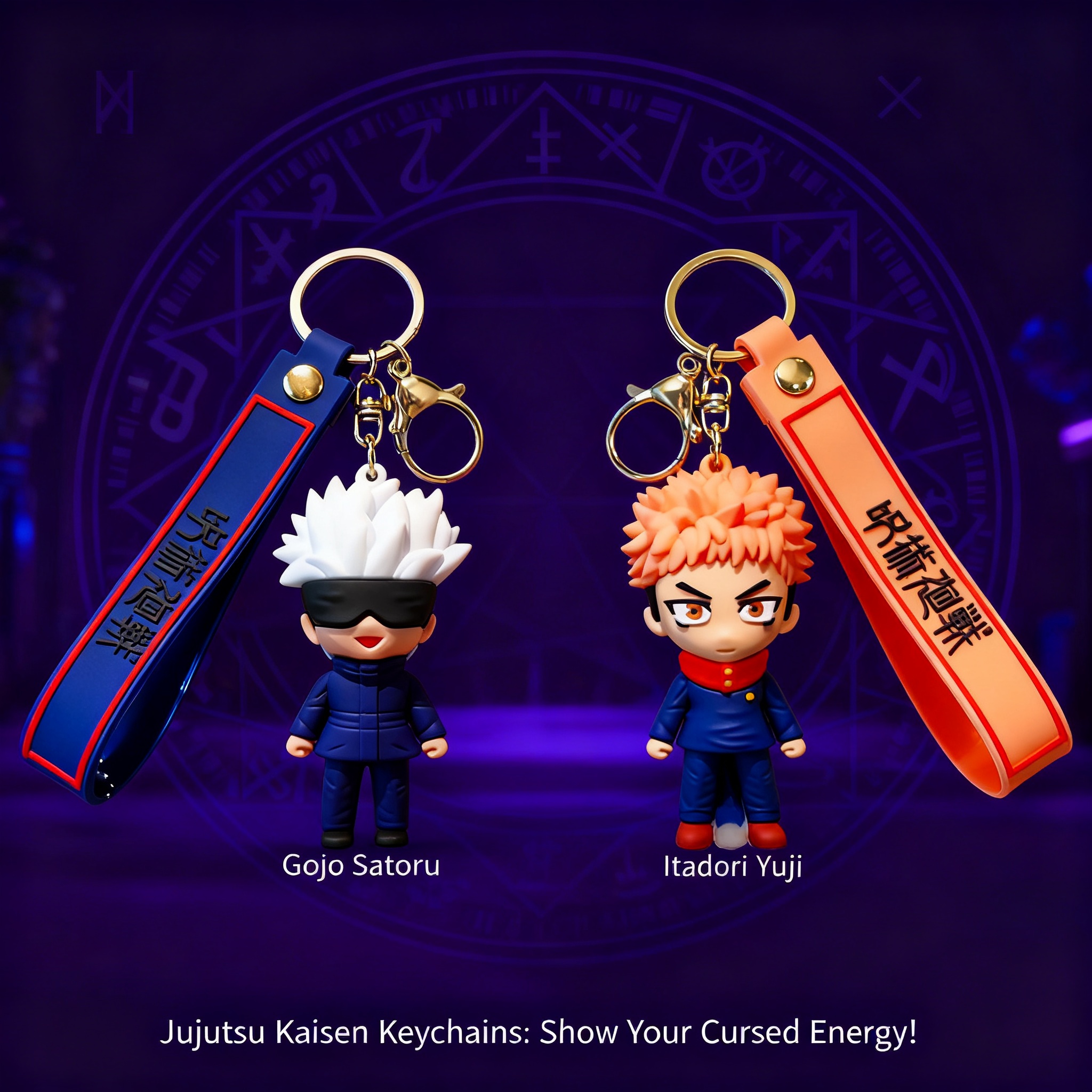 Anime Jujutsu Kaisen Merchandise - Jujutsu Kaisen Anime Keychain Pendant Action