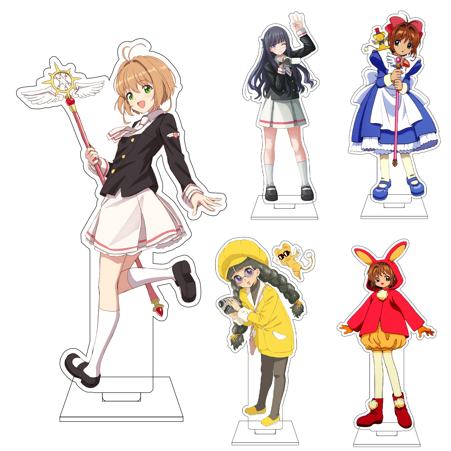 Anime Merchandise Accessories - 16CM Anime Cardcaptor Sakura Cosplay Acrylic