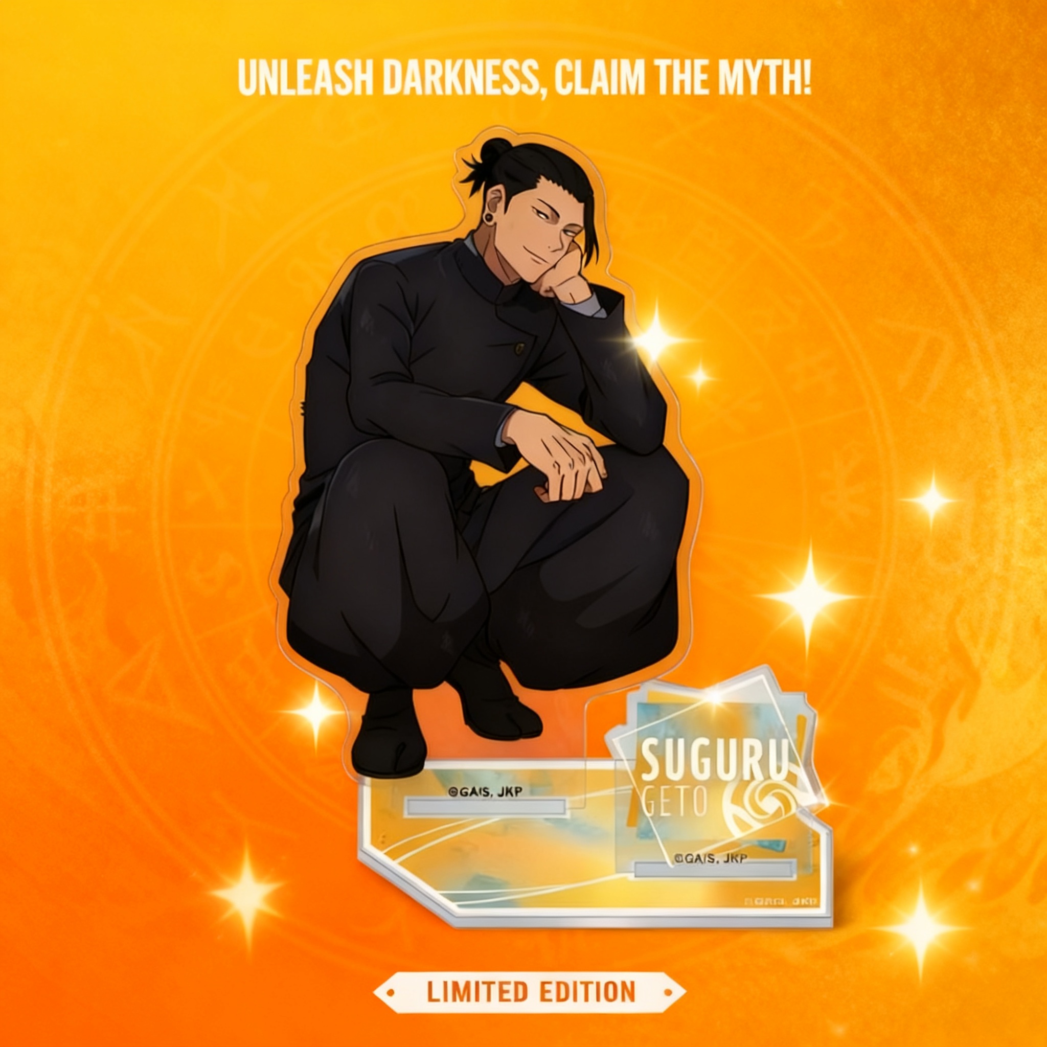 Jujutsu Kaisen Gojo Satoru Get - Anime Convention Merchandise recensie en prijs