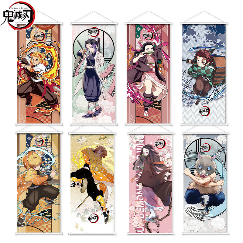 Demon Slayer Wall Scroll Nezuk - Anime Convention Merchandise recensie en prijs