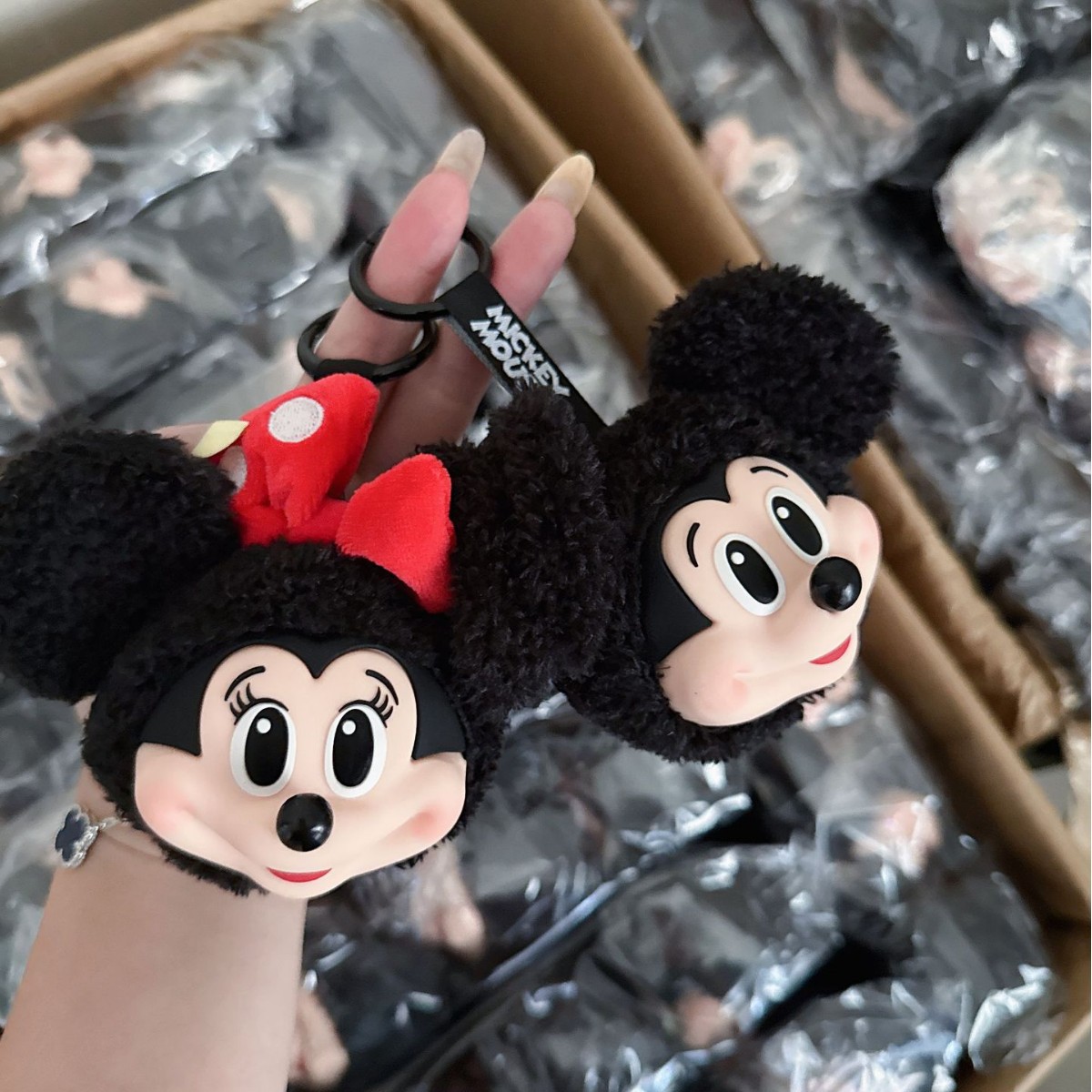 Mickey Minnie Plush Doll Keych - Anime Merchandise Usa recensie en prijs