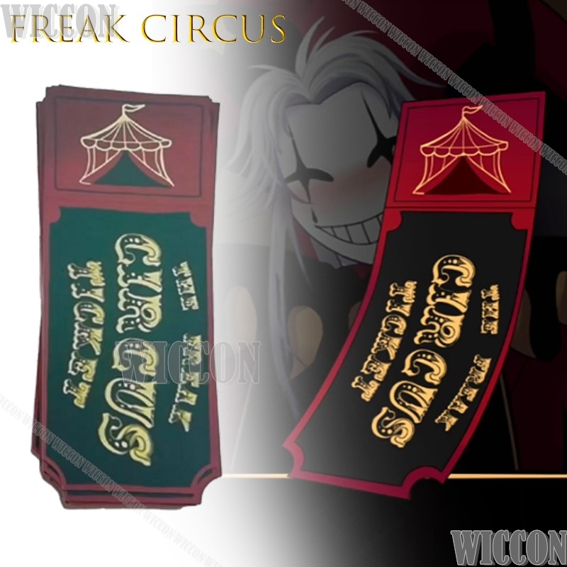 Freak Circus Ticket Card Red G - Anime Merchandise Usa recensie en prijs