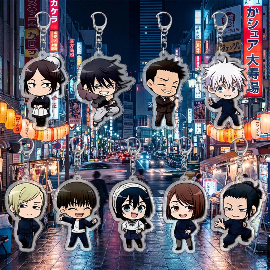 Jujutsu Kaisen Acrylic Keychai - Anime Jujutsu Kaisen Merchandise recensie en prijs
